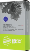 Картридж матричный Cactus CS-ERC38B/R черный/красный для Epson ERC 30/34/38, UT2000/4000