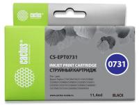 Картридж струйный Cactus CS-EPT0731 T0731 черный (11.4мл) для Epson Stylus С79/C110/СХ3900/CX4900/CX5900/CX7300/CX8300/CX9300 с чипом