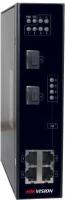 Коммутатор Hikvision DS-3T0306P 4x100Мбит/с 2SFP 4PoE+ 120W неуправляемый