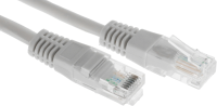 Патч-корд Rexant 18-8001 UTP RJ-45 вил.-вилка RJ-45 кат.5E 0.5м серый LSZH