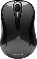 Мышь A4Tech G3-280N серый оптическая 1200dpi беспров. USB для ноутбука 3but