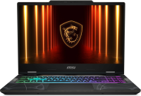 Ноутбук MSI Cyborg 15 B2RWFKG-071US Core 7 240H 16Gb SSD512Gb NVIDIA GeForce RTX 5060 8Gb 15.6" IPS FHD (1920x1080) Windows 11 Home Multi Language black WiFi BT Cam (9S7-15Q342-256)