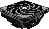 Устройство охлаждения(кулер) ID-Cooling IS-55 Soc-AM5/AM4/1200/1700/1851 черный 4-pin 31.2-31.2dB Al+Cu 125W 450gr Ret (IS-55 BLACK)