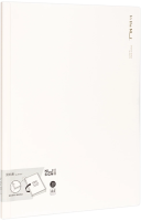 Папка с 30 прозр.вклад. Deli Nusign NS517WHITE A4 полипропилен белый