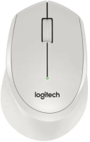 Мышь Logitech M330 Silent Plus белый оптическая 1000dpi silent беспров. USB 2but (910-004926)