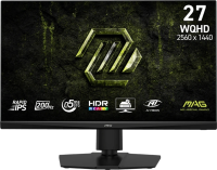 Монитор MSI 27" Mag 272QPF E20 черный IPS LED 16:9 HDMI полуматовая HAS Piv 300cd 178гр/178гр 2560x1440 200Hz DP WQ 6.2кг