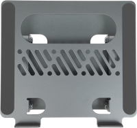 Подставка для ноутбука Digma D-NS100 17" 240x220x50мм 608г алюминий серый