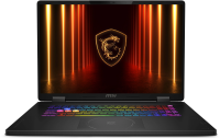 Ноутбук MSI Crosshair 18 HX AI A2XWGKG-022XRU Core Ultra 9 275HX 32Gb SSD1Tb NVIDIA GeForce RTX 5070 8Gb 18" IPS QHD+ (2560x1600) FreeDOS black WiFi BT Cam (9S7-184111-022)