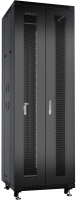 Шкаф серверный Cabeus (ND-05C-42U60/120-BK) напольный 42U 800x1200мм пер.дв.перфор.2ств. задн.дв.перфор.2-хст. 800кг черный 1100мм 114кг 220град. 2055мм IP20 сталь