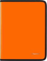 Папка для тетрадей Silwerhof 671952 Neon A5 210x260x25мм 1отд. оранжевый пластик на молнии