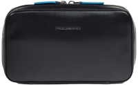 Чехол для кабелей и зарядки Piquadro Blue Square AC6895B2/N черный натур.кожа