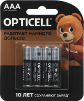 Батарея Opticell Basic LR03 AAA (4шт) блистер
