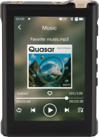 Плеер Hi-Fi Flash Digma Pro XT7 черный/золотистый/3.5"/microSD/microSDHC