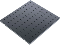 Полка стационарная ЦМО СВ-62-9005 0.5U нагр.:45кг. 19.53" 622мм черный (упак.:1шт)