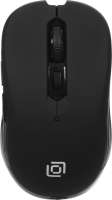 Мышь Оклик 610MWC черный оптическая 1600dpi беспров. USB/USB-C для ноутбука 6but (1158012)