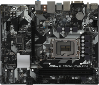 Материнская плата Asrock B760M-HDV/M.2 D4 Soc-1700 Intel B760 2xDDR4 mATX AC`97 8ch(7.1) GbLAN RAID+VGA+HDMI+DP