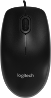Мышь Logitech B100 черный оптическая 1000dpi USB 2but (910-003357)