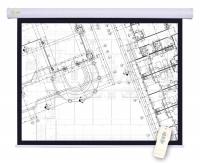 Экран Cactus 100" 180x180см Motoscreen CS-PSM-180x180 1:1 настенно-потолочный рулонный (моторизованный привод)