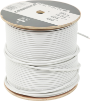 Кабель коаксиальный ITK CC1-R6F1-111-300-G RG-6 FTP 75Om PVC внутренний 300м белый