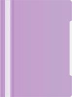 Папка-скоросшиватель Бюрократ Pastel -PSLPAST/VIO A4 прозрач.верх.лист пластик фиолетовый 0.14/0.18