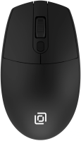 Мышь Оклик 201MW черный оптическая 1600dpi беспров. USB 4but (2070318)