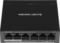 Коммутатор Mercusys MS106P (L2) 6x100Мбит/с 4PoE+ 67W неуправляемый