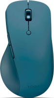 Мышь Lenovo Yoga Pro бирюзовый оптическая 4000dpi беспров. BT/Radio 5but (GY51P14335)