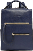 Рюкзак женский Piquadro Patricia CA6772W140/BLU темно-синий натур.кожа