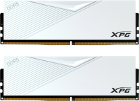 Память DDR5 2x32GB 6400MHz A-Data AX5U6400C3232G-DCLAWH XPG Lancer RTL Gaming PC5-51200 CL32 DIMM UDIMM 288-pin 1.4В kit dual rank с радиатором Ret