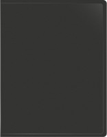 Папка с 100 прозр.вклад. Silwerhof Eco SE-V100BLK A4 пластик 0.7мм черный