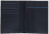 Кошелек мужской Piquadro Blue Square Revamp PU1393B2VR/BLU синий натур.кожа
