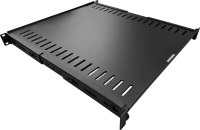 Полка выдвижная Lanmaster TWT-RACK2-S4-ADJ/45 1U нагр.:45кг. 19" черный