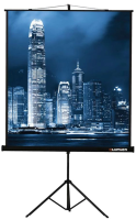 Экран на треноге Lumien 116" 183x244см Master View LMV-100108 4:3 напольный рулонный черный