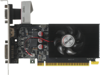 Видеокарта Afox PCI-E 3.0 AF610-1024D3L7-V6 NVIDIA GeForce GT 610 1Gb 64bit GDDR3 810/1333 DVIx1 HDMIx1 CRTx1 HDCP Ret