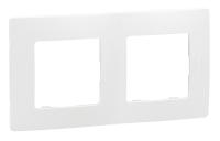 Рамка Legrand Etika 672502 накладная 2x ABS пластик белый