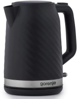 Чайник электрический Gorenje K17SPB 1.7л. 2200Вт черный корпус: пластик
