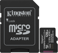 Флеш карта microSDXC 128GB Kingston SDCS3/128GB Canvas Select Plus V10 A1 + adapter