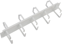 Кабельный органайзер горизонтальный ЦМО ГКО-2-9 двухсторонний кольца 2U шир.:19" глуб.:145.2мм