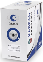 Кабель информационный Cabeus UTP-4P-Cat.5e-SOLID-GY кат.5E U/UTP 4 пары LSZH внутренний 305м серый
