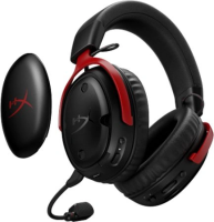 Наушники с микрофоном HyperX Cloud III S Wireless черный/красный 0.5м мониторные BT оголовье (A59Z0AA)
