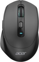 Мышь Acer OMR504 черный оптическая 3200dpi silent беспров. BT/Radio USB 4but (ZL.MCE11.01D)