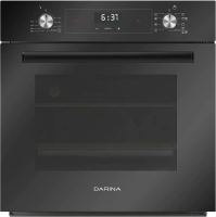 Духовой шкаф Электрический Darina 0V5 BDE 112 708 B1 черный/стекло черное