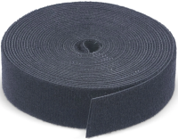 Хомут-липучка Cabeus ROL-5X25-BK 5000x25мм полиамид внутри помещений черный