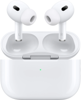 Гарнитура внутриканальные Apple AirPods Pro 2 2023 A3047/A3048/A2968 белый беспроводные bluetooth в ушной раковине (MTJV3HN/A)