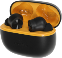 Гарнитура внутриканальные Realme Buds T200 Lite черный беспроводные bluetooth в ушной раковине (6941764454491)
