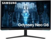 Монитор Samsung 32" Odyssey Neo G8 S32BG850NMXUE белый VA LED 16:9 HDMI полуматовая HAS Piv 1000000:1 350cd 178гр/178гр 3840x2160 240Hz FreeSync Premium Pro DP 4K USB 8.9кг
