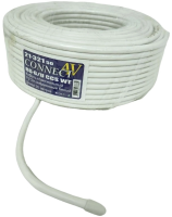 Кабель Premier CONNECT-AV RG-6/U CCS WT 50м. белый (21-321 50)