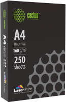 Бумага Cactus CS-LPA4160250 A4 марка A/160г/м2/250л./белый CIE170% для лазерной печати