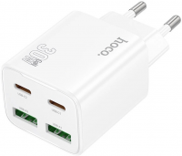 Сетевое зар./устр. Hoco N56 Fundador 30W 3A (PD) 2xUSB/USB type-C универсальное белый (32508)