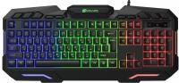 Клавиатура Оклик 700G Dynasty черный USB Multimedia for gamer LED (1061657) кабель 1.6м